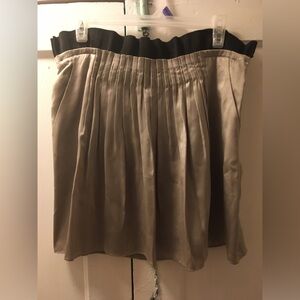 Banana Republic silver skirt